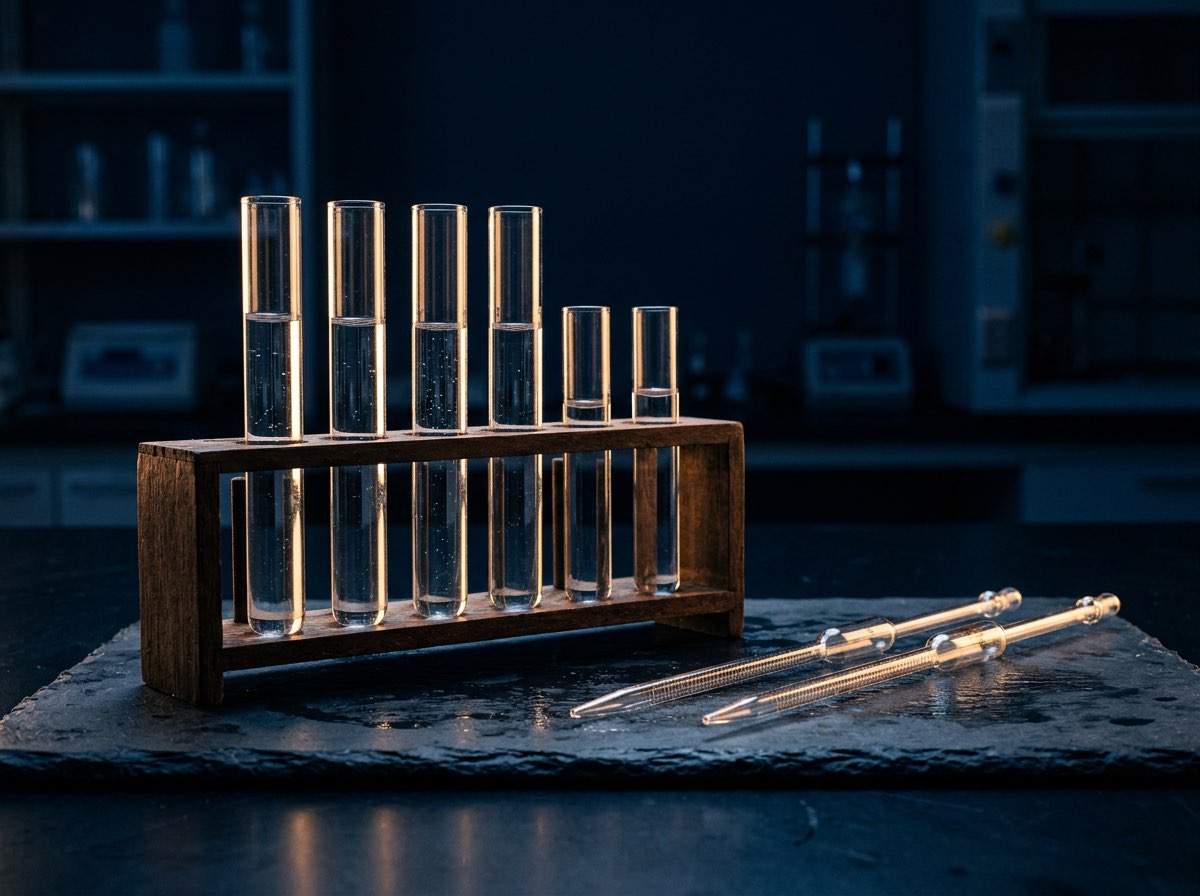 Verrerie de laboratoire pour analyses microbiologiques